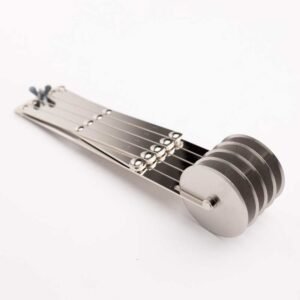 CORTADOR DE MASSA BICICLETTE C/ 5 LâMINAS AÇO INOXIDAVEL DIAM 5.5CM