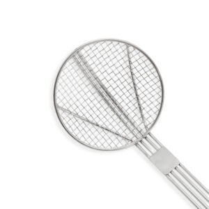 ESCUMADEIRA PARA FRITURA EM FIO DE AÇO INOX 20CM