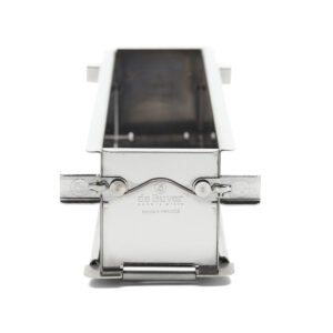 MOLDE PERFURADO P/ PATE CROUTE EM ACO INOX GEOFORMA DOBRAVEL 35X7X7 5CM