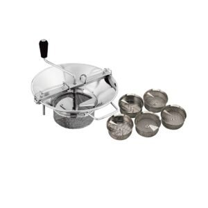 PASSADOR DE LEGUMES PROFISSIONAL EM ACO INOX SEM GRADE